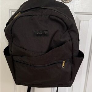 Canvelle Black Womens  Backpack